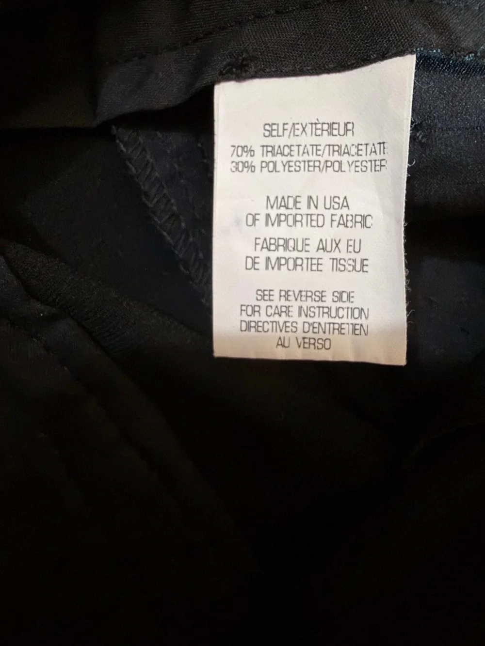 Theory Women’s Size 4 Black Tailored Straight Leg Dress Pants 33” Inseam